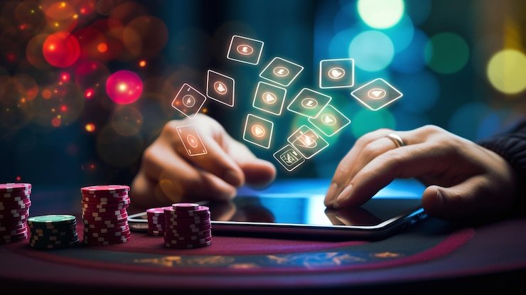 Halaman promosi yang menampilkan bonus sambutan, cashback mingguan, dan hadiah referral